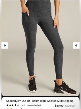Beyond Yoga Spacedye Out of Pocket Leggings